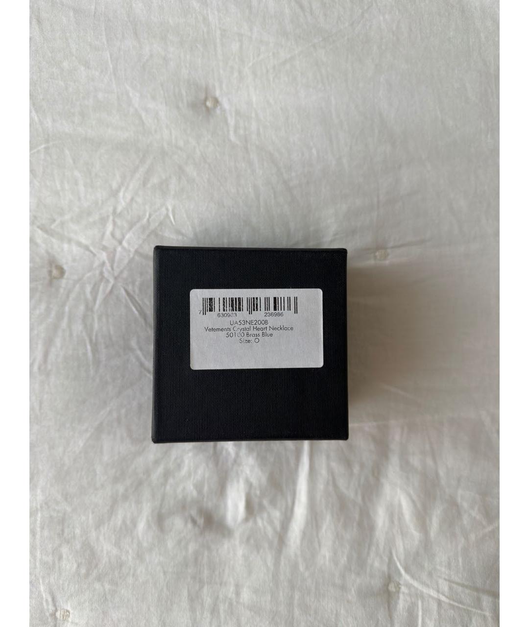 VETEMENTS Серебряная металлическая цепочка/подвеска, фото 4