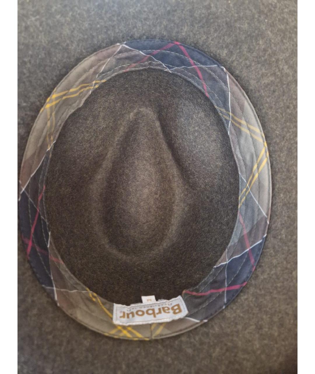 BARBOUR Хаки шерстяная шляпа, фото 6
