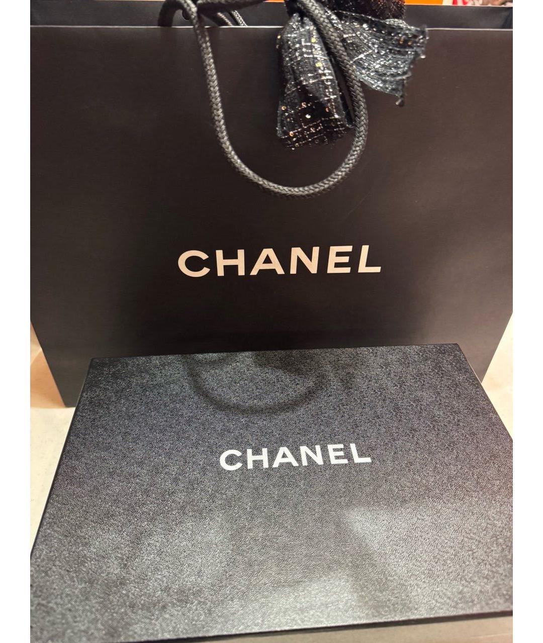 CHANEL Бежевые замшевые лоферы, фото 6