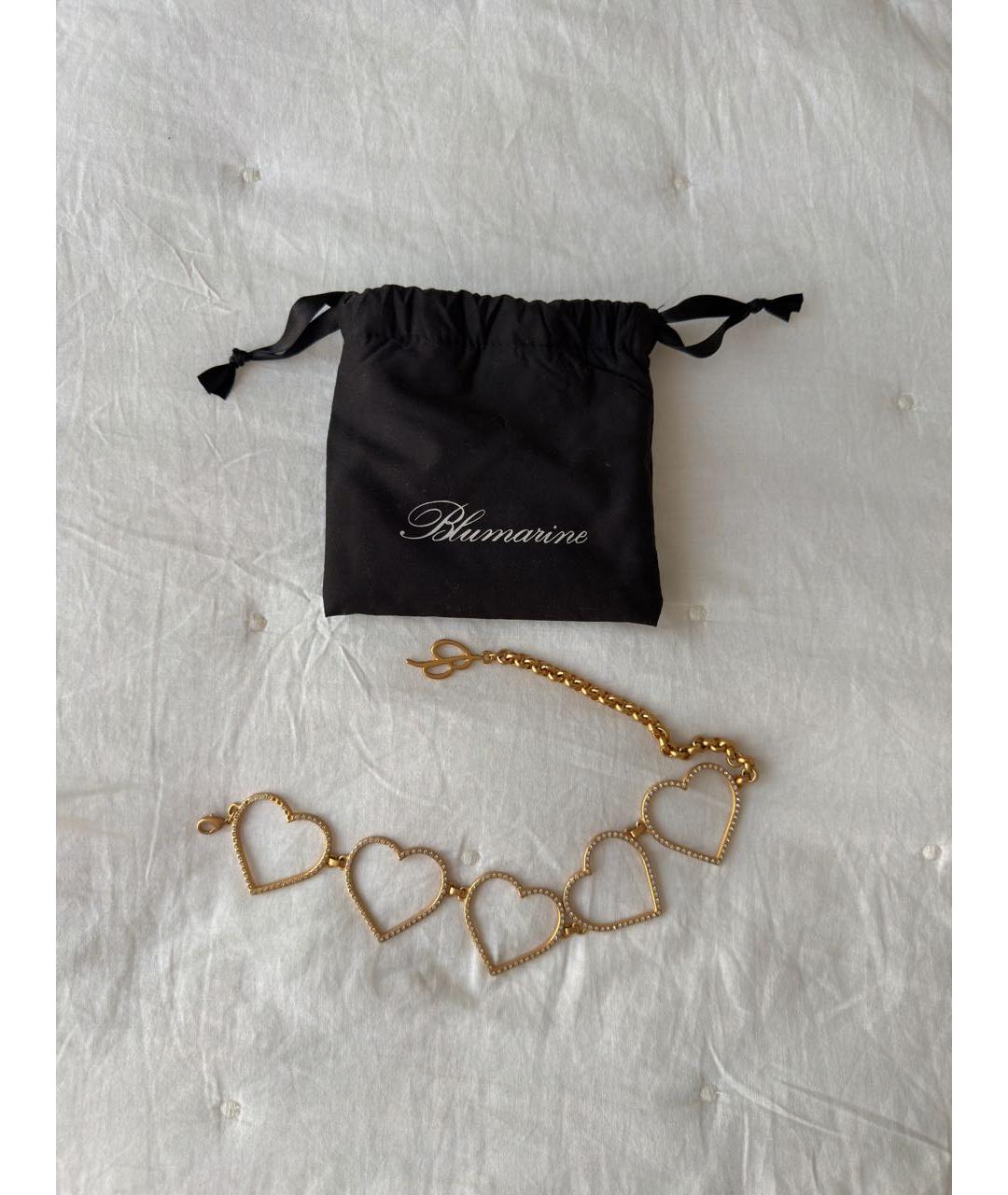 BLUMARINE Золотой чокер, фото 3