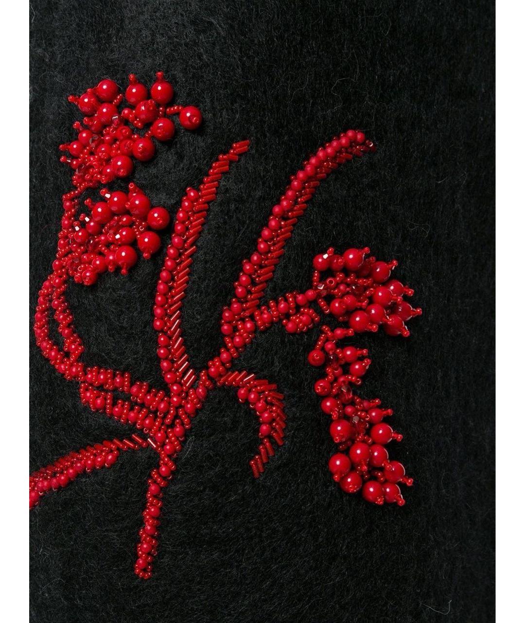 PRADA Черная юбка миди, фото 5