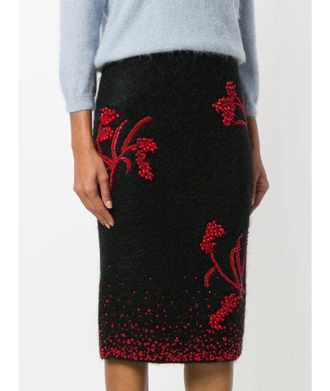 PRADA Черная юбка миди, фото 6