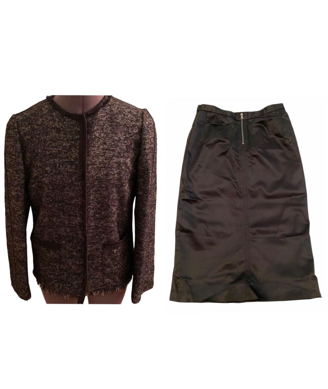 DOLCE&GABBANA Черный костюм с юбками, фото 9