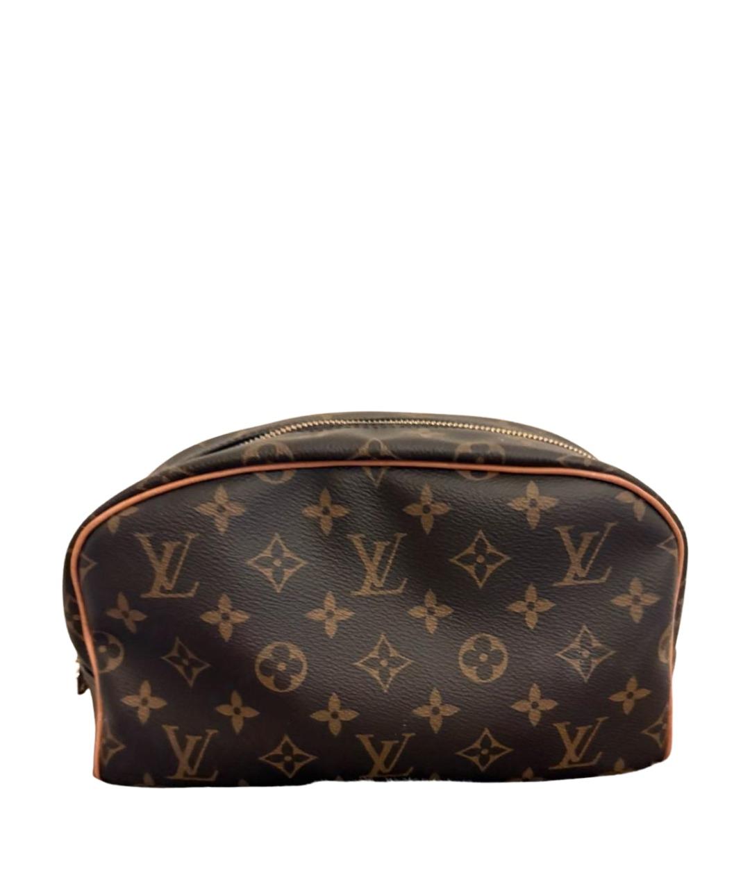 LOUIS VUITTON Коричневая косметичка, фото 1