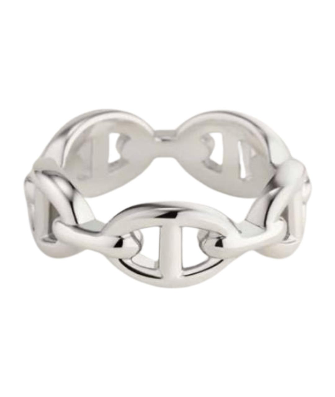 HERMES Серебряное серебряное кольцо, фото 1