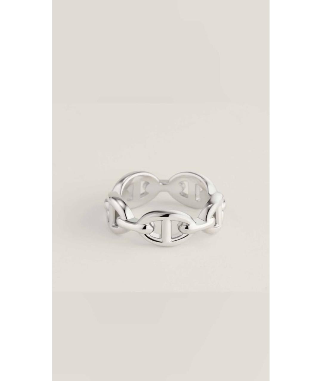 HERMES Серебряное серебряное кольцо, фото 4
