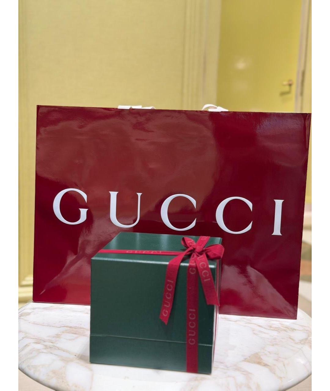 GUCCI Золотые часы, фото 5