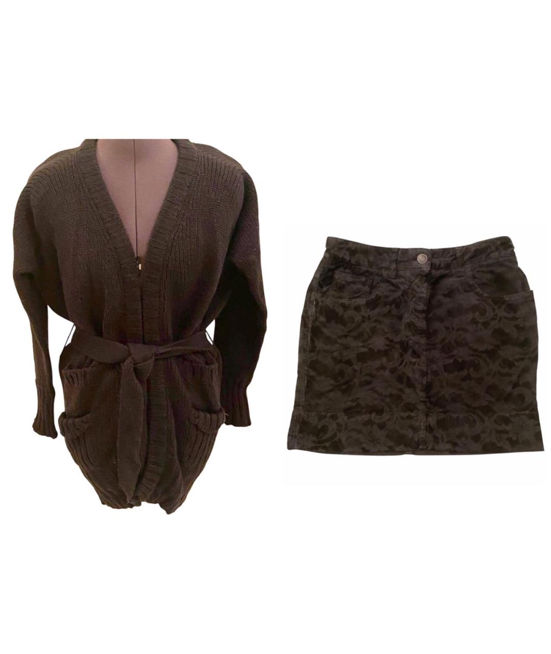 DOLCE&GABBANA Черный костюм с юбками, фото 9