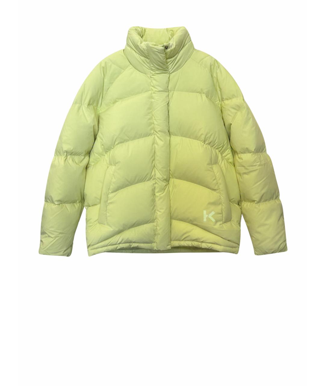 KENZO Салатовый пуховик, фото 1
