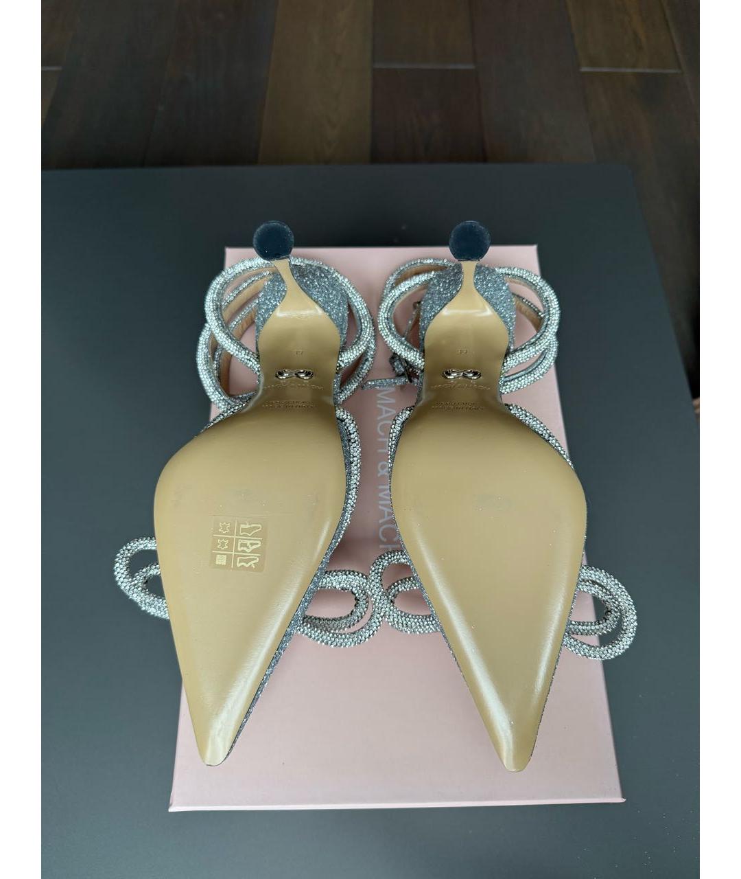 MACH&MACH Серебряные туфли, фото 5