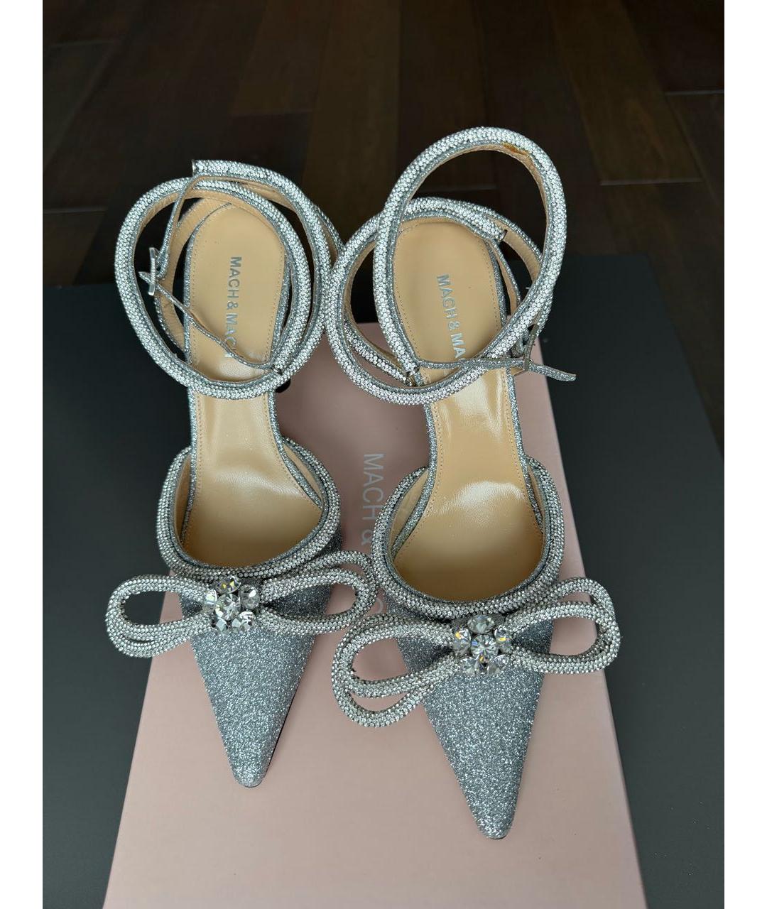 MACH&MACH Серебряные туфли, фото 3