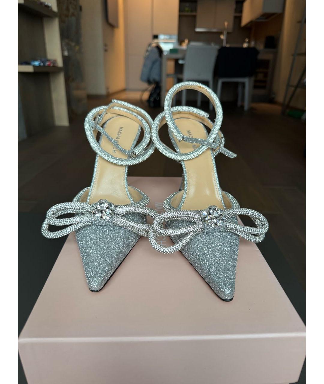 MACH&MACH Серебряные туфли, фото 2