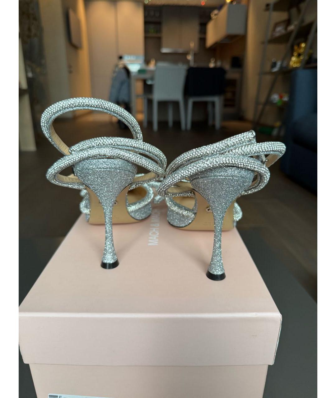 MACH&MACH Серебряные туфли, фото 4