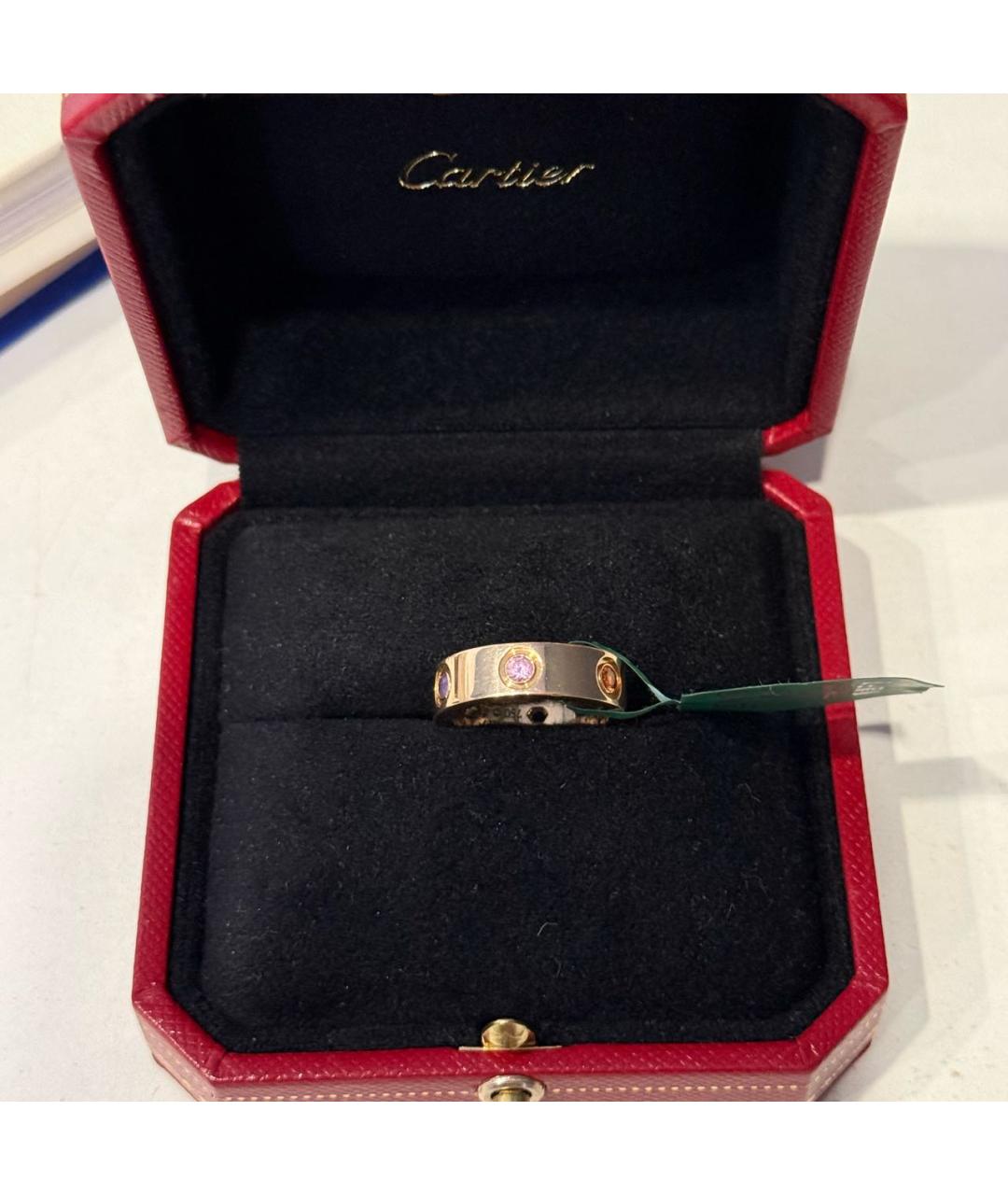 CARTIER Золотое кольцо из розового золота, фото 5