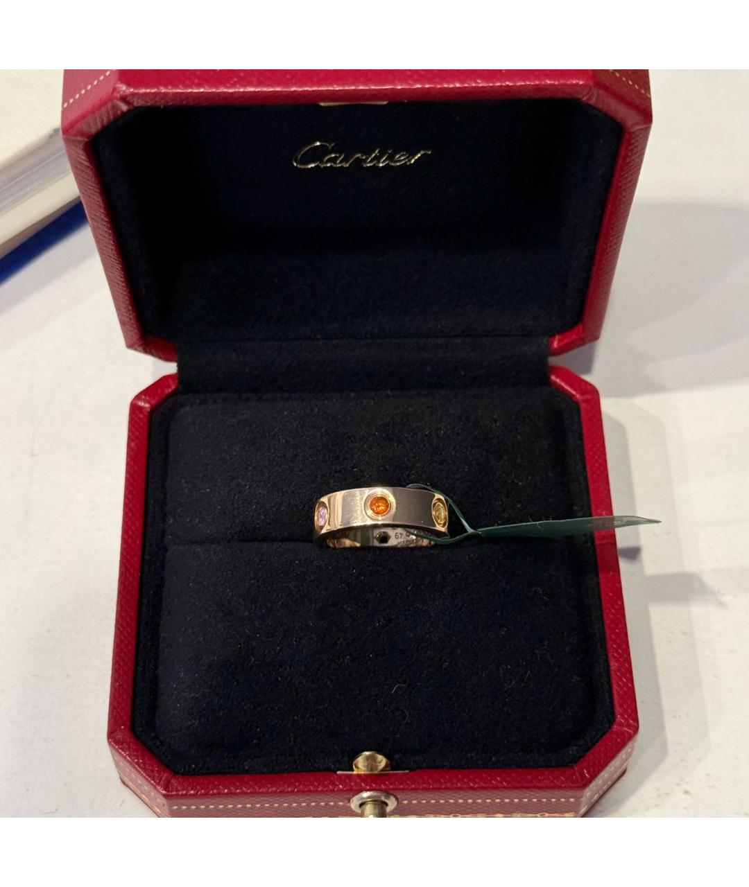 CARTIER Золотое кольцо из розового золота, фото 4