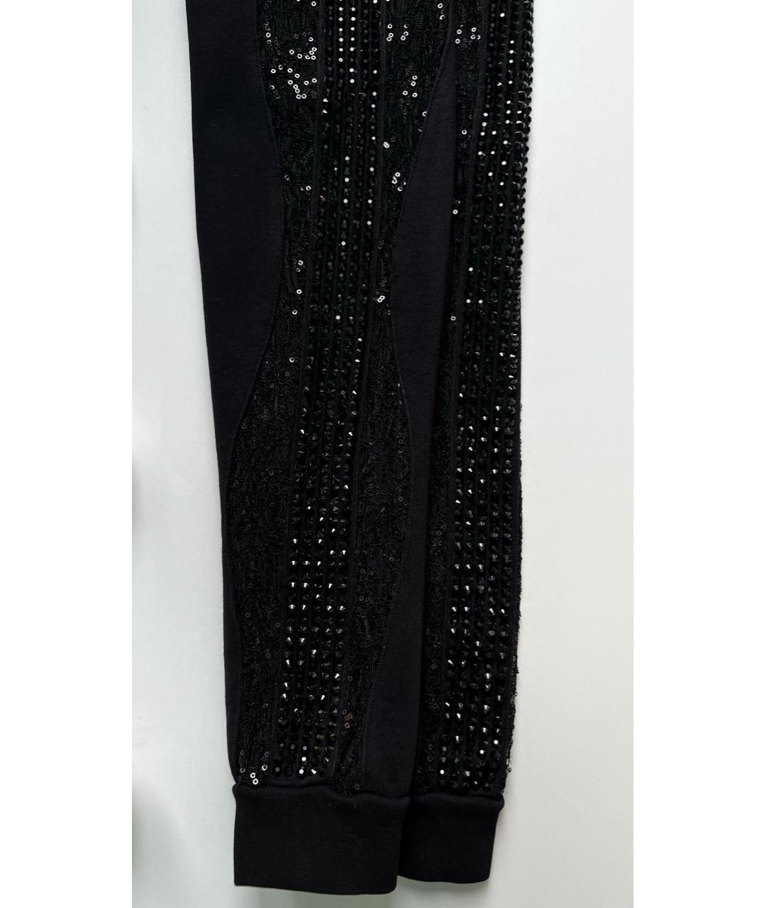 PHILIPP PLEIN Черный хлопковый костюм с брюками, фото 4