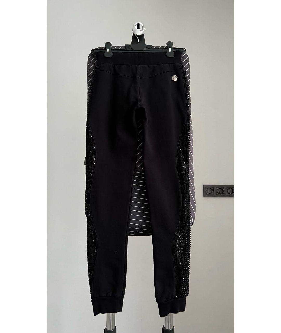 PHILIPP PLEIN Черный хлопковый костюм с брюками, фото 3