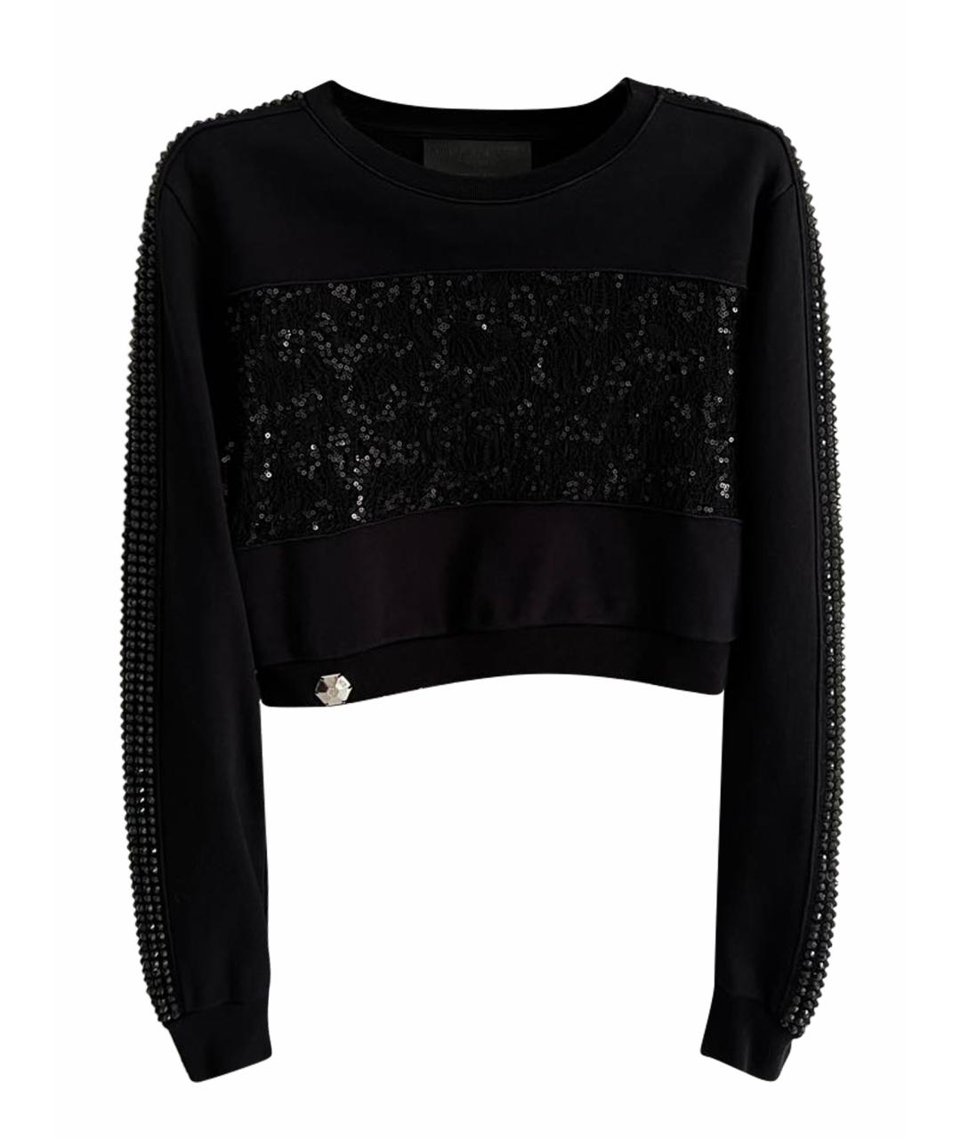 PHILIPP PLEIN Черный хлопковый костюм с брюками, фото 1