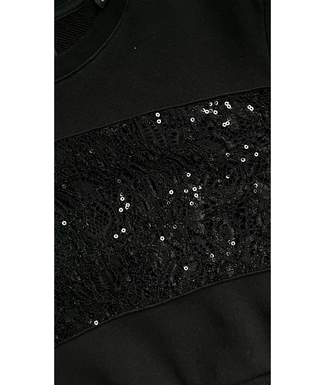 PHILIPP PLEIN Черный хлопковый костюм с брюками, фото 6