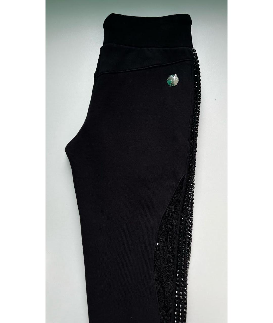 PHILIPP PLEIN Черный хлопковый костюм с брюками, фото 5