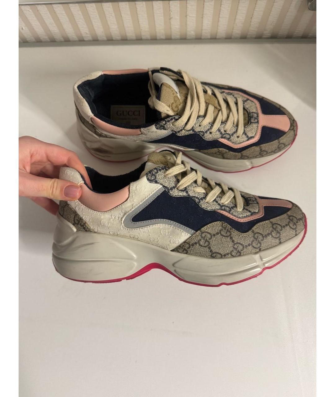 GUCCI Мульти кроссовки, фото 9