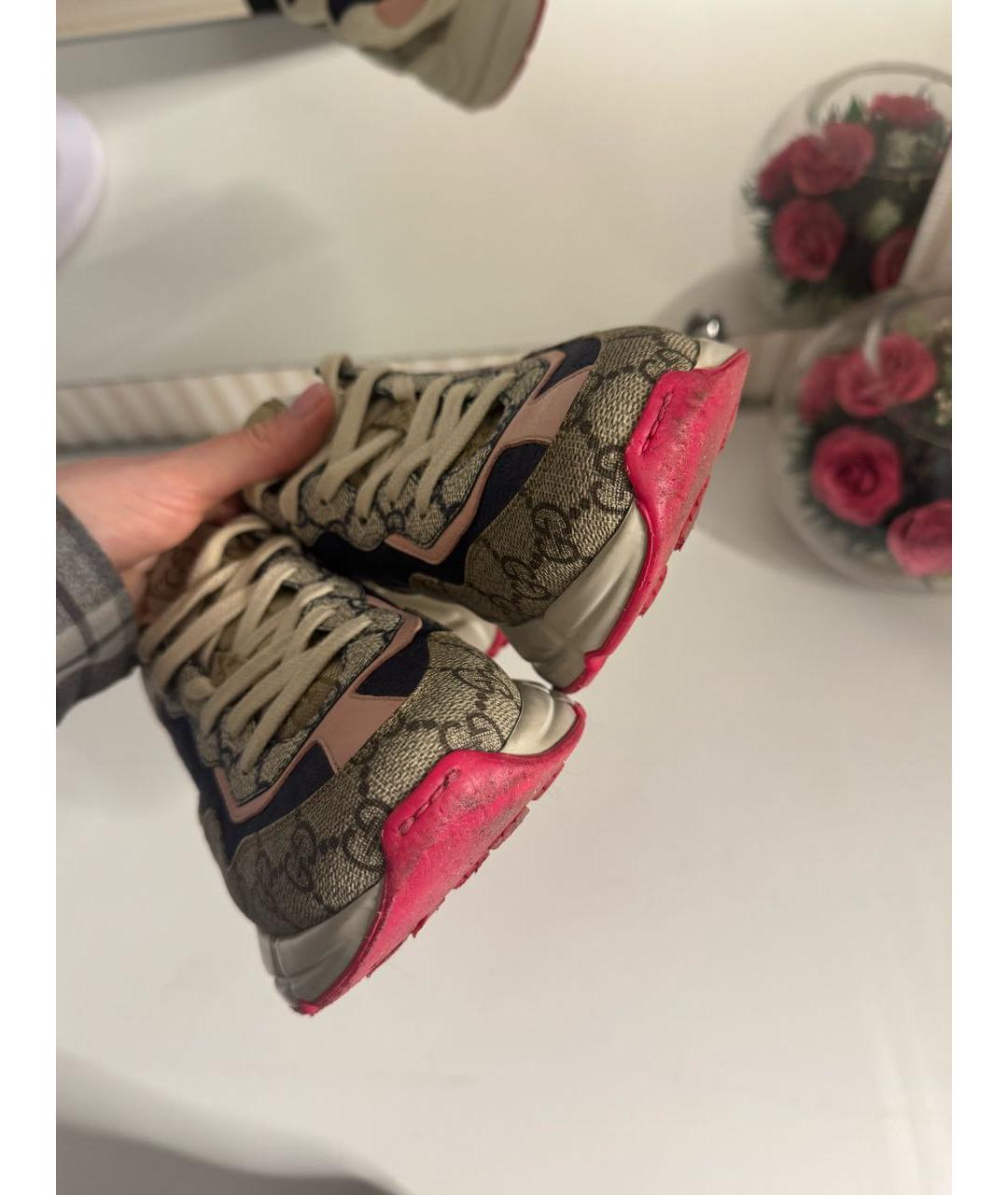 GUCCI Мульти кроссовки, фото 7