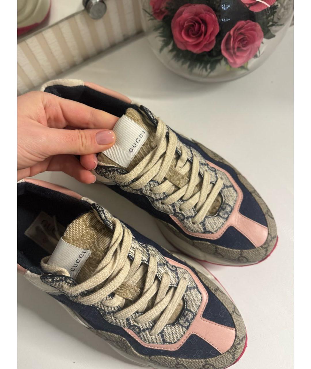 GUCCI Мульти кроссовки, фото 3