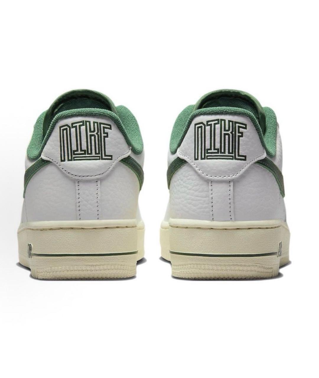 NIKE Белые кожаные кроссовки, фото 4