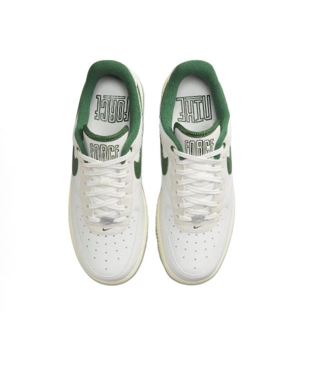 NIKE Белые кожаные кроссовки, фото 3