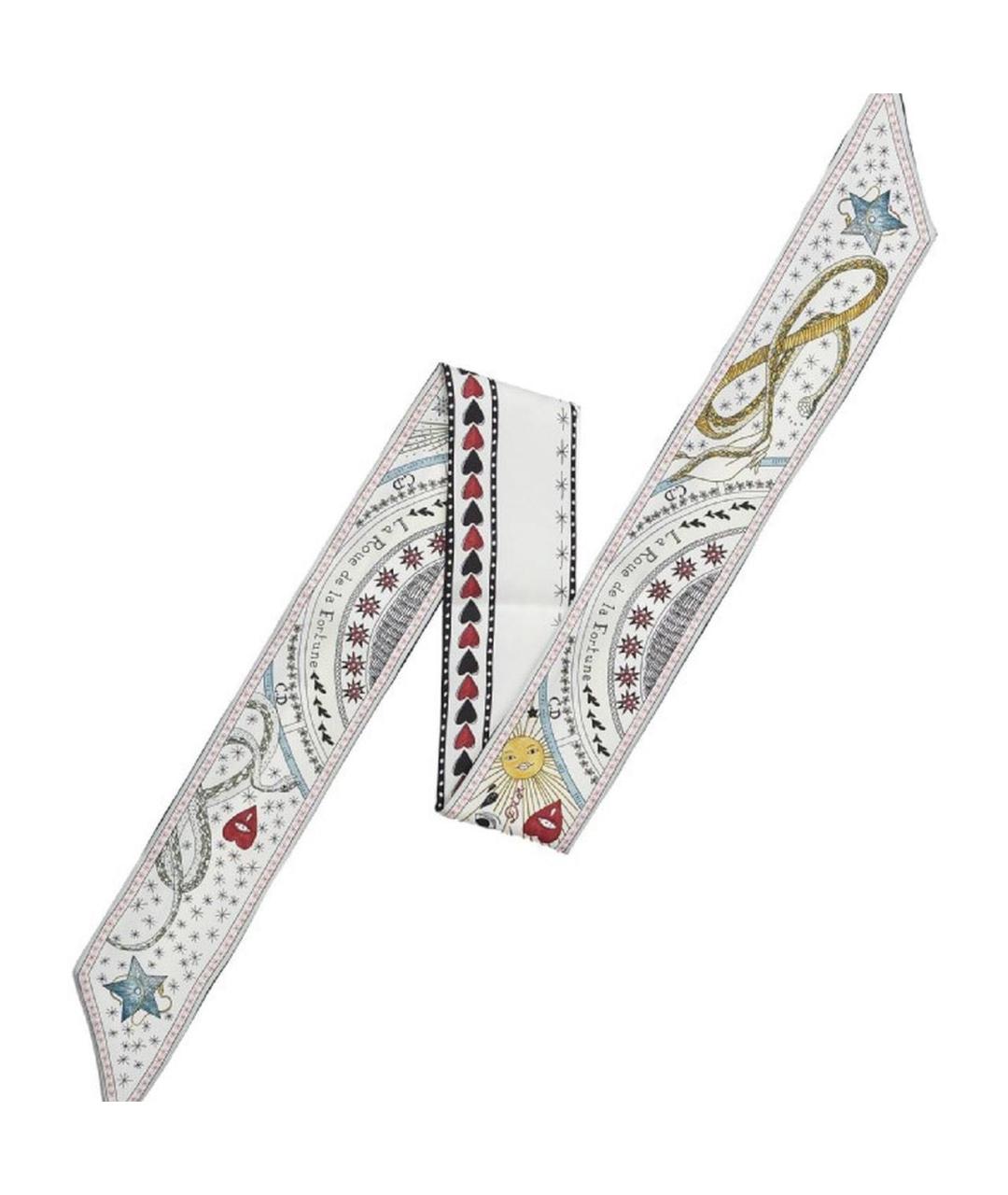 CHRISTIAN DIOR Белая повязка, фото 1