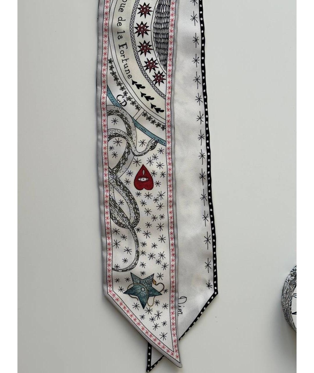 CHRISTIAN DIOR Белая повязка, фото 3