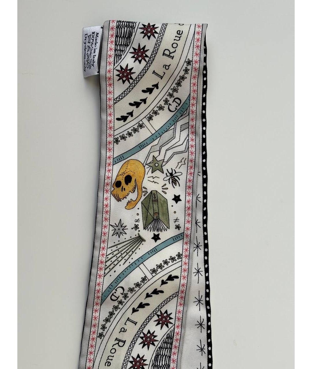 CHRISTIAN DIOR Белая повязка, фото 5