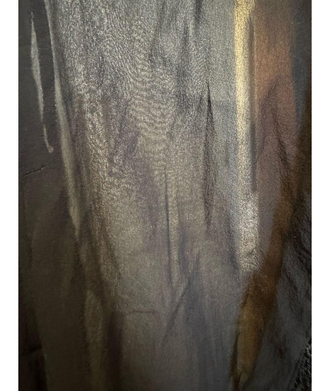 PINKO Черная шелковая блузы, фото 4