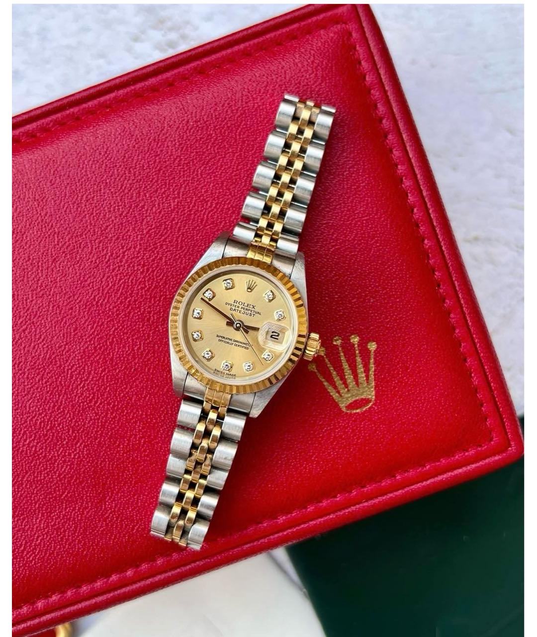 ROLEX Золотые часы из желтого золота, фото 5