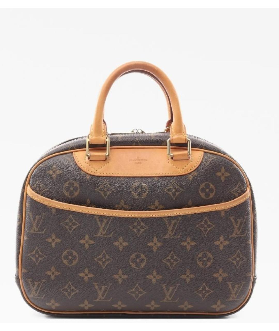 LOUIS VUITTON Коричневая сумка с короткими ручками, фото 9