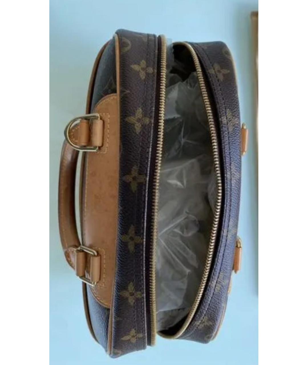 LOUIS VUITTON Коричневая сумка с короткими ручками, фото 4