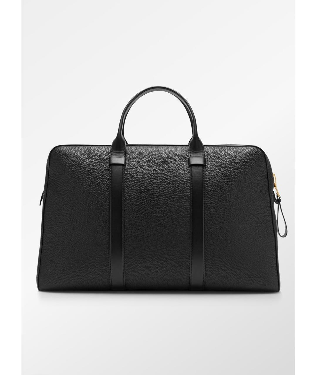 TOM FORD Черный кожаный портфель, фото 6