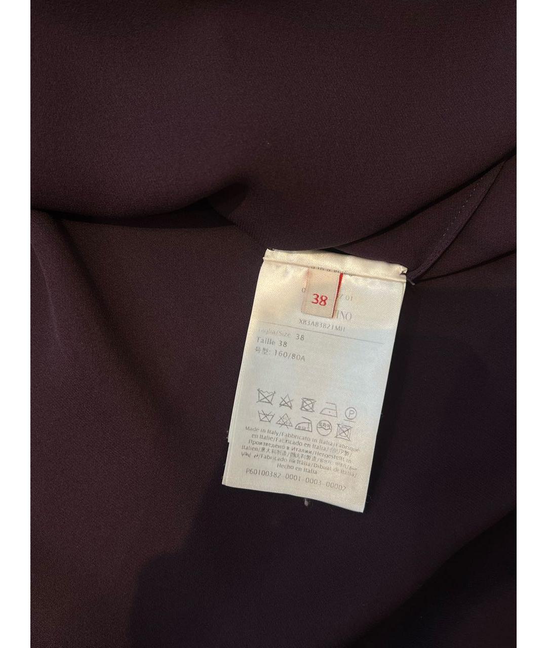 VALENTINO Фиолетовая блузы, фото 5