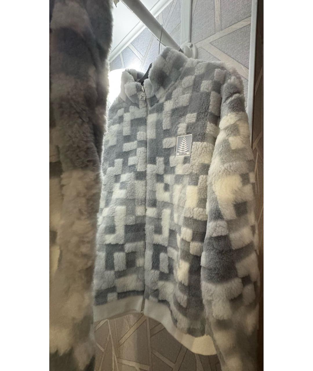 LOUIS VUITTON Серый полиамидовый спортивный костюм, фото 9