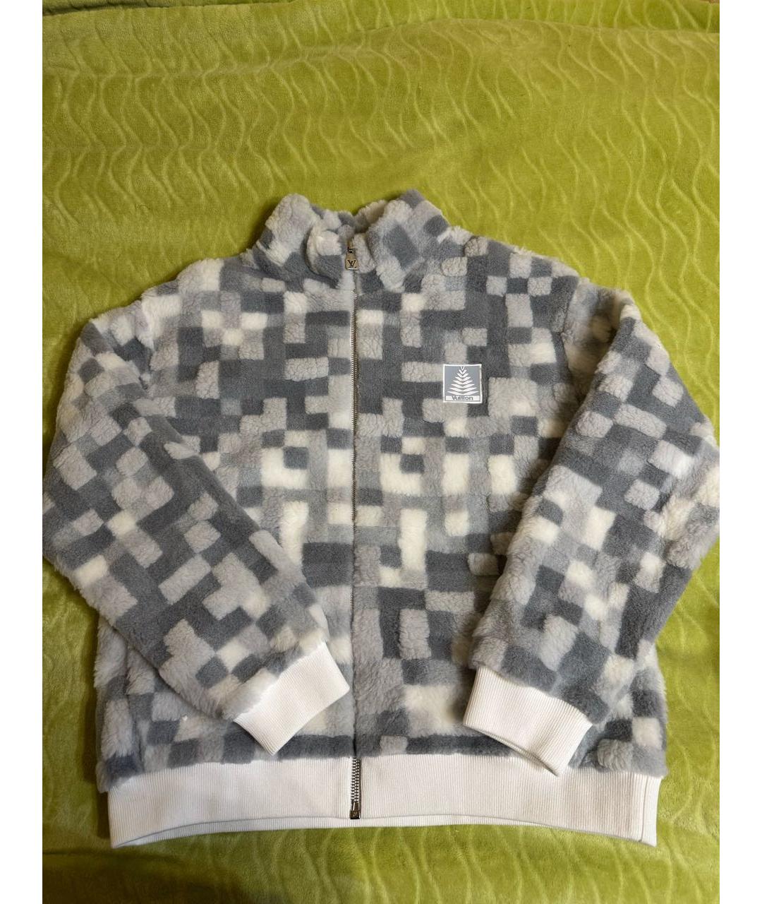 LOUIS VUITTON Серый полиамидовый спортивный костюм, фото 4