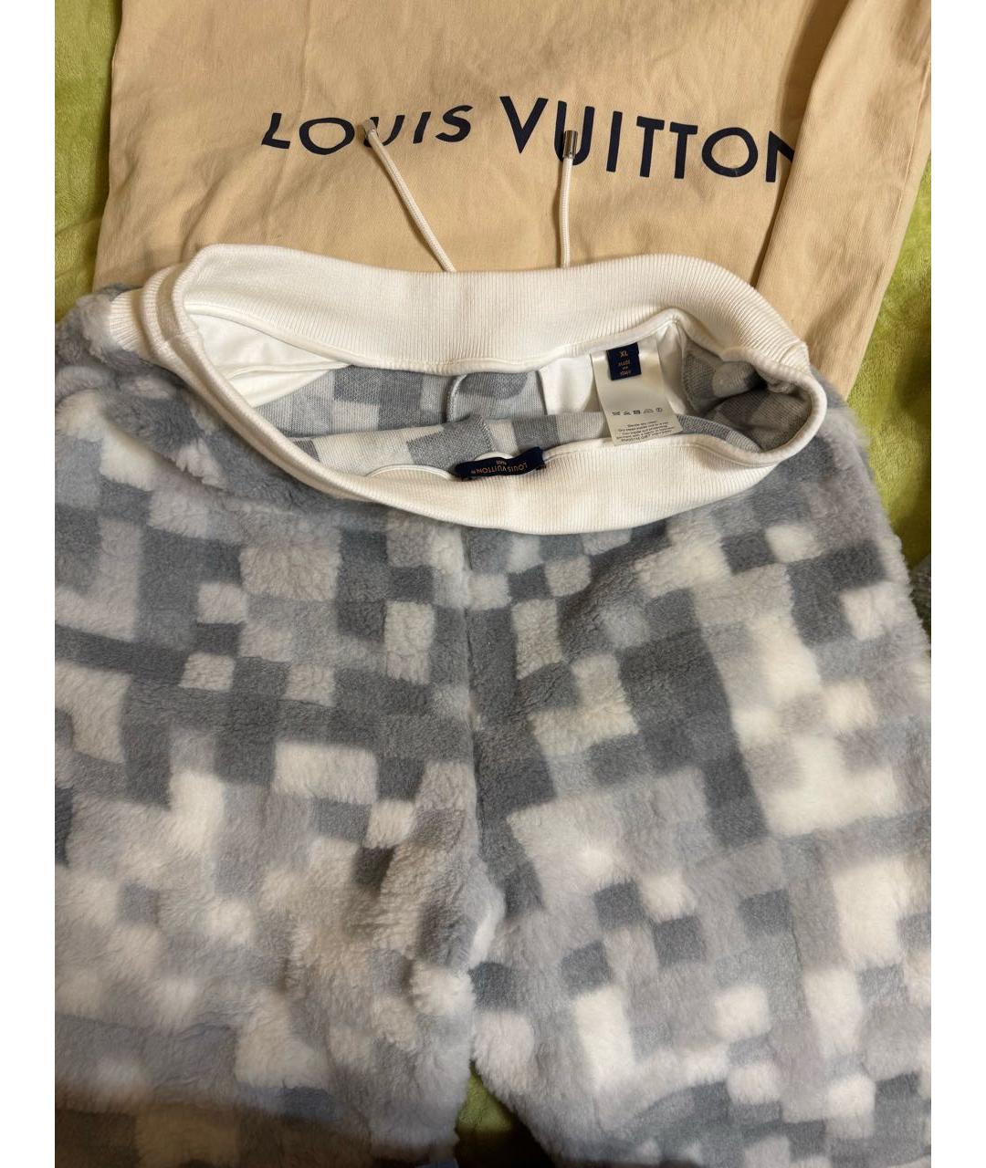 LOUIS VUITTON Серый полиамидовый спортивный костюм, фото 8