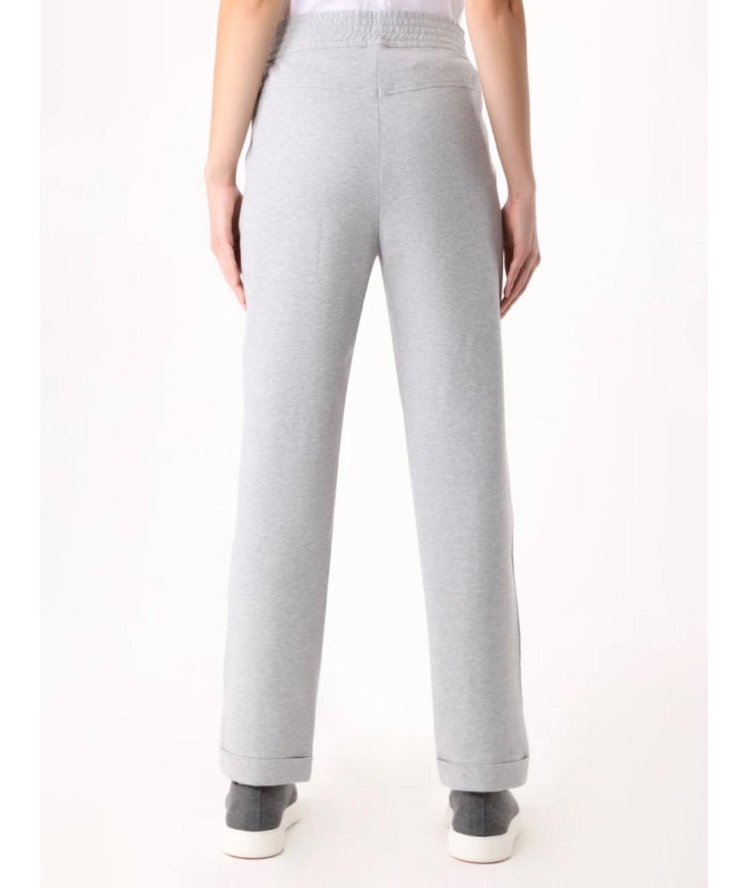 PANICALE Серый хлопковый костюм с брюками, фото 6