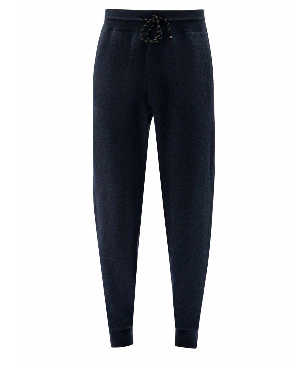 HUGO BOSS Темно-синие повседневные брюки, фото 1