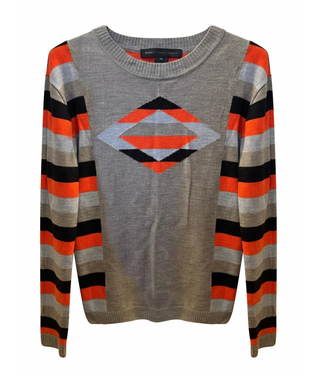 MARC BY MARC JACOBS Серый шерстяной джемпер / свитер, фото 1