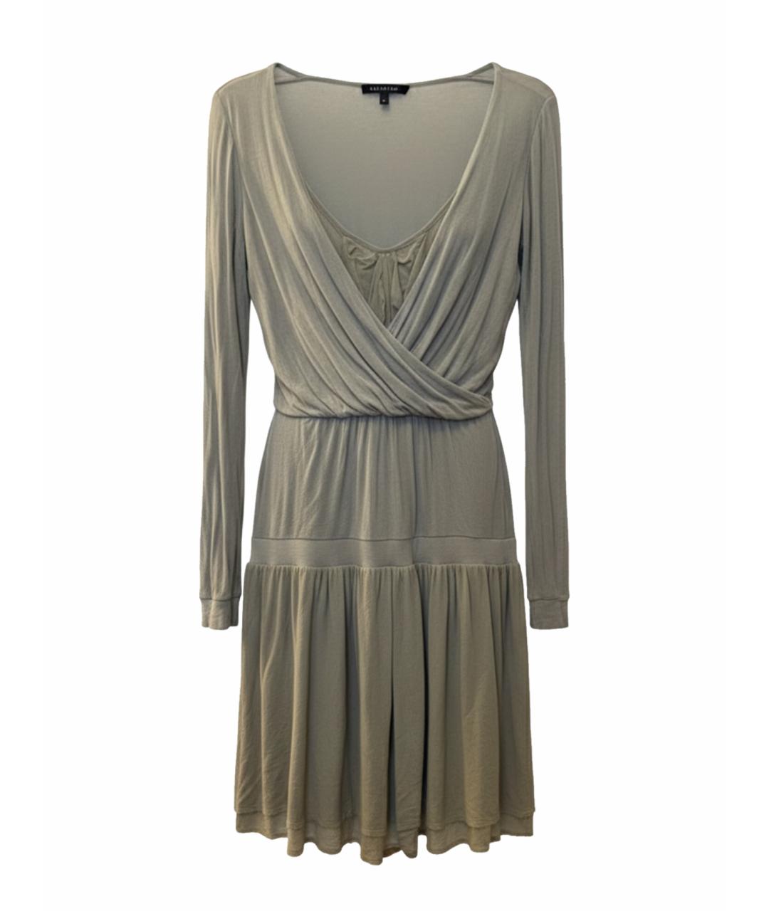 PATRIZIA PEPE Зеленый вискозный сарафан, фото 1