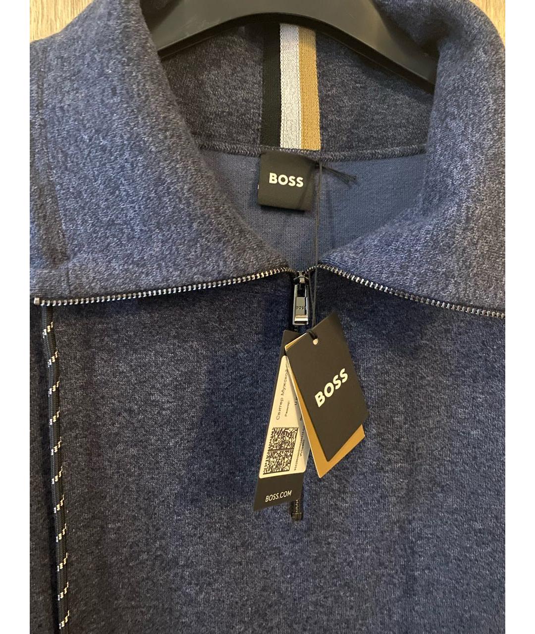 HUGO BOSS Темно-синий джемпер / свитер, фото 3