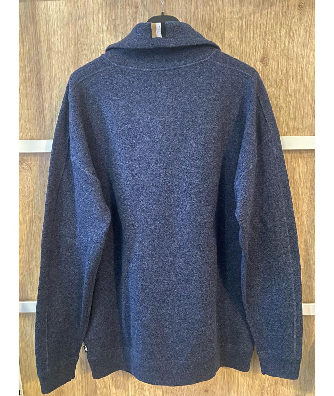 HUGO BOSS Темно-синий джемпер / свитер, фото 2