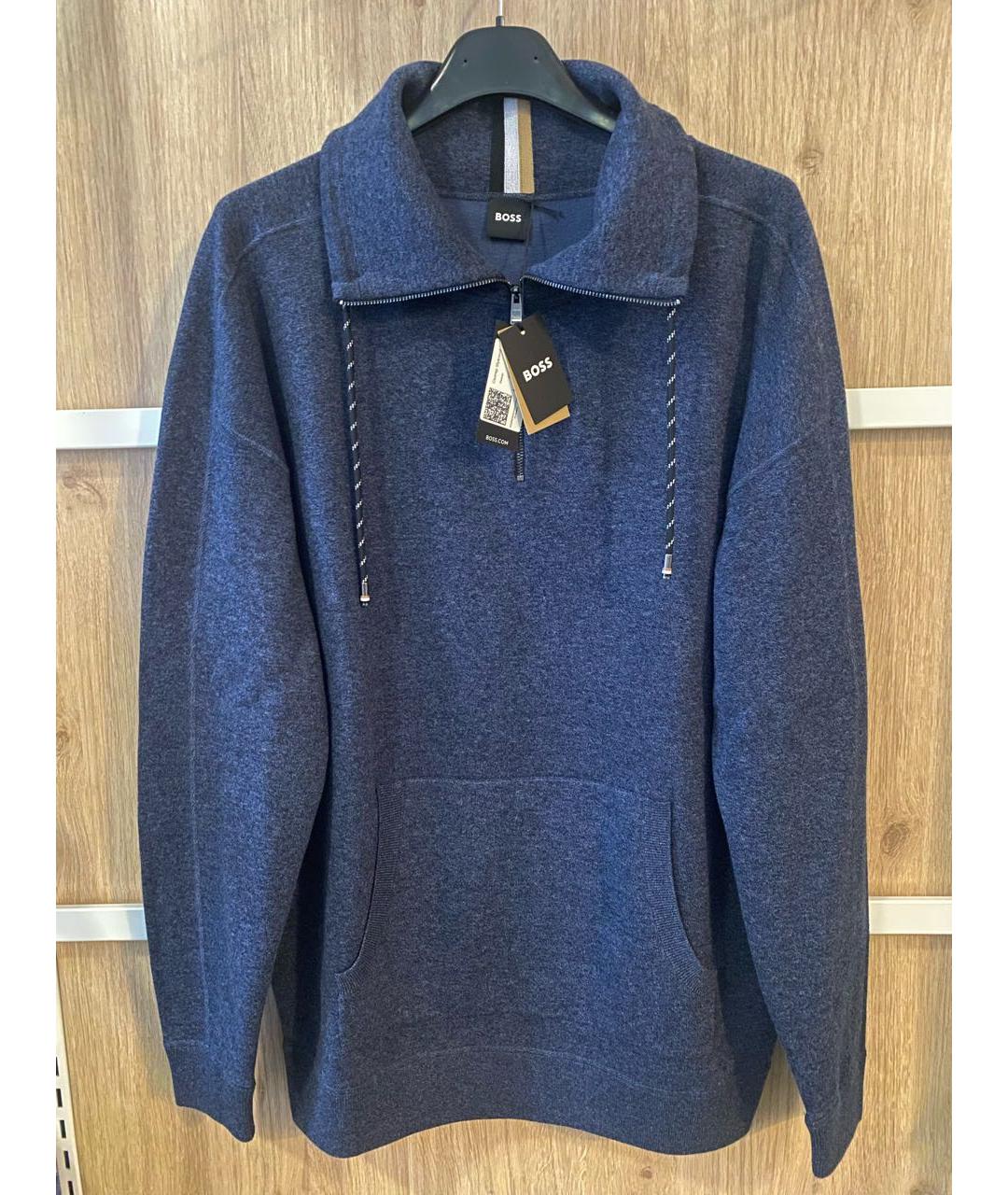 HUGO BOSS Темно-синий джемпер / свитер, фото 9