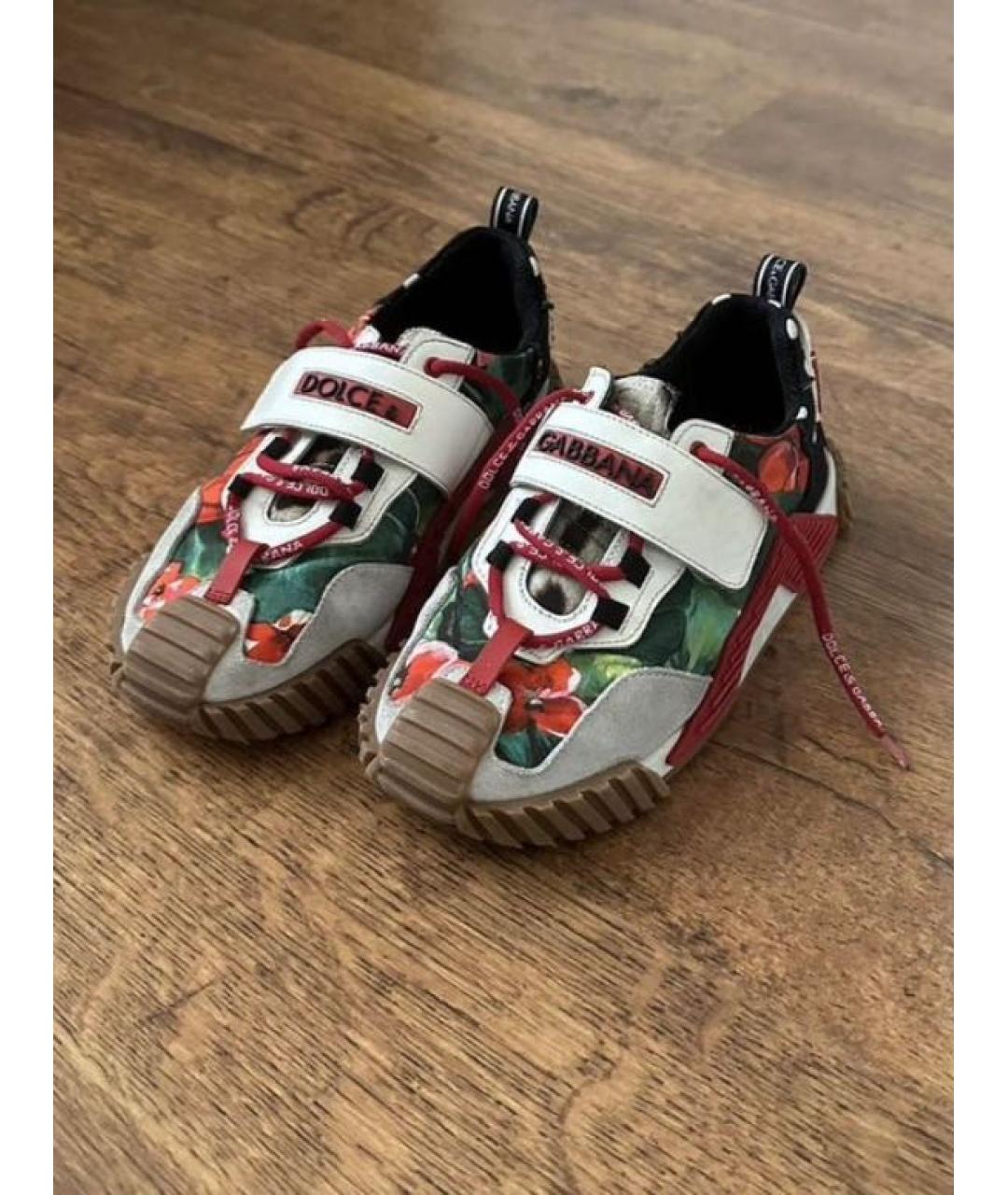 DOLCE&GABBANA Мульти кеды, фото 2