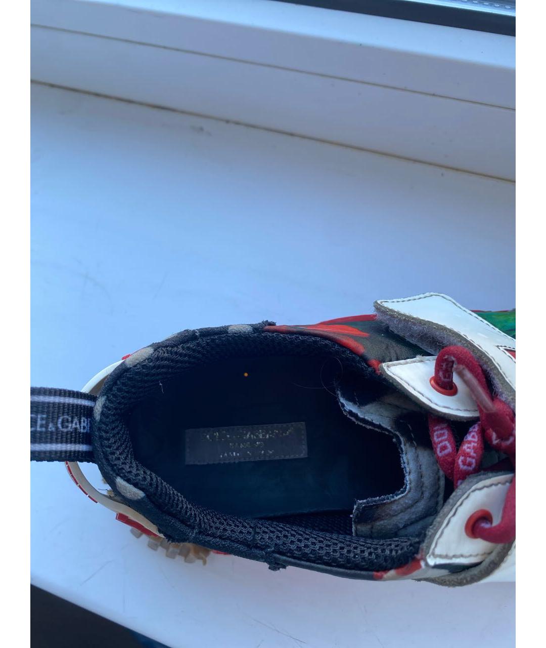 DOLCE&GABBANA Мульти кеды, фото 5